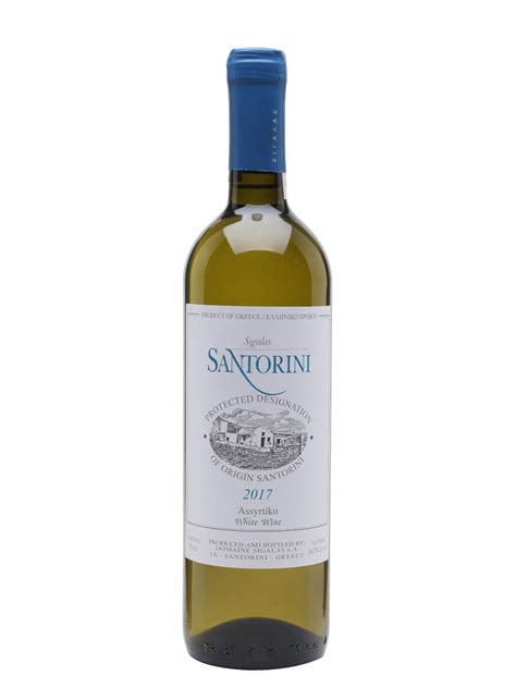 Domaine Sigalas Santorini Assyrtiko 2017 The Whisky Exchange