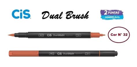 Marcador Artístico Aquarelável Cis Dual Brush Cor Nº 31 A 61 Mercadolivre