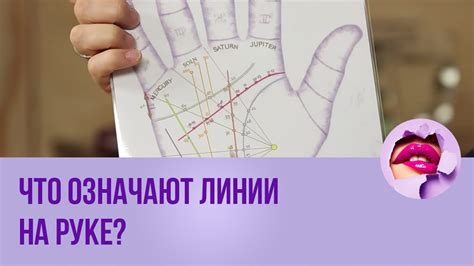 Что означают линии на руке - YouTube