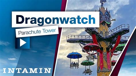 Parachute Tower Dragonwatch Toverland The Netherlands YouTube