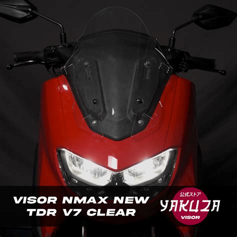 Jual VISOR WINDSHIELD WIND SHIELD NMAX N MAX NEW TDR V5 V6 V7 CLEAR