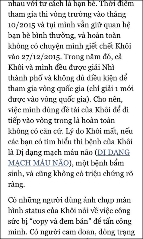 Hot girl ống nghiệm lên tiếng khi bị tố ăn cắp ý tưởng dẫn đến cái chết của bạn thân cư dân