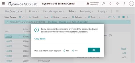 Dynamics Business Central User Login History Register Time And