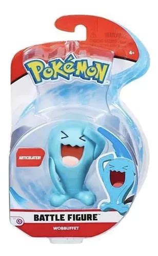 Figura Acción Batalla Articulada Wobbuffet Pokémon Palermo