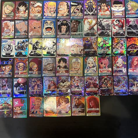 ONE PIECE Card Game All 57 Leader Parallel Complete Set Luffy Nami