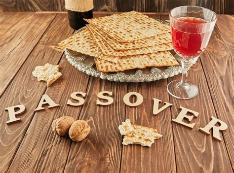 Conceito De Celebra O De Pessach Feriado Judaico Pesach Matzah No