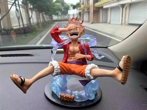 Anime One Piece Luffy Figure Acrylic D Night Light Led Luminaria Table