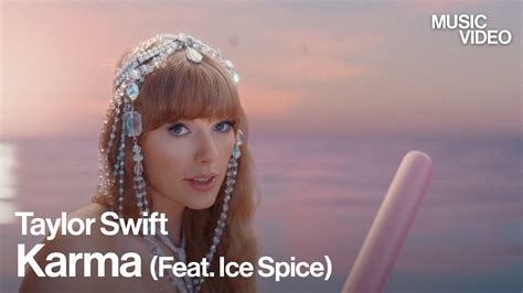 Mv 테일러 스위프트taylor Swift Karma Feat Ice Spice 한글자막 뮤직비디오 Youtube