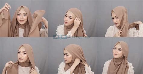 Tutorial Hijab Pashmina Simple Untuk Remaja Menutup Dada Satu Trik