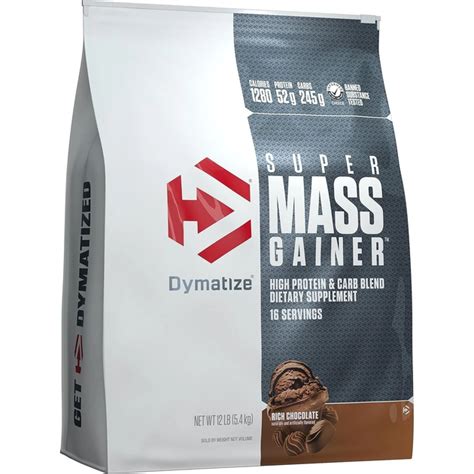 Гейнер Dymatize Super Mass Gainer, 5.4 кг Шоколад – фото, отзывы ...