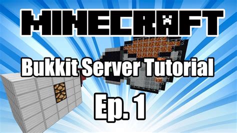 Minecraft Bukkit Server Tutorial Episode Getting The Files Set Up