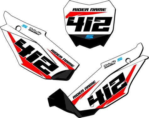 Amazon 2019 2025 CRF 110 SG64 Custom MX Number Plates Senge