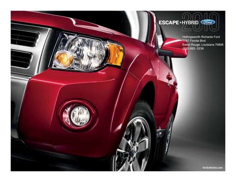 2010 Ford Escape Baton Rouge Ppt
