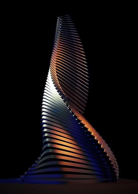 arka plan dizayn form parametricheskaya arkhitektura arkhitekturnye modeli