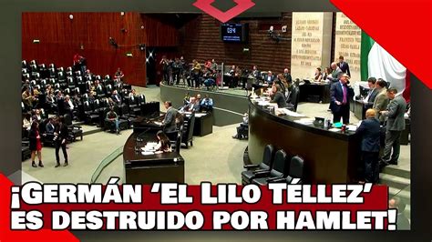 VEAN Germán el Lilo Téllez es destruido por Hamlet por acusar a