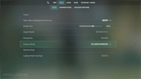 How To Make CS2 Windowed Fullscreen SkinLords
