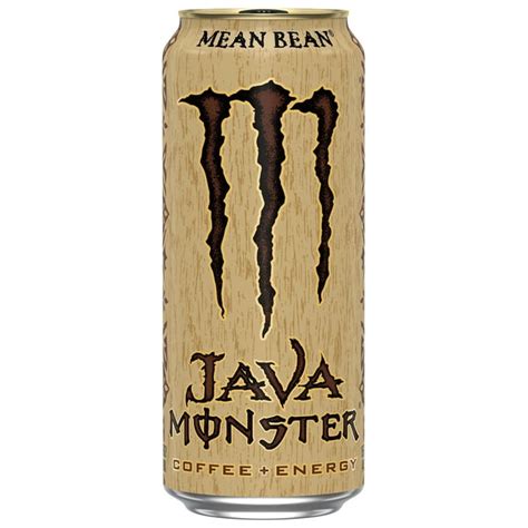 Monster Java Mean Bean, Vanilla Bean Flavor, Premium Coffee + Energy ...