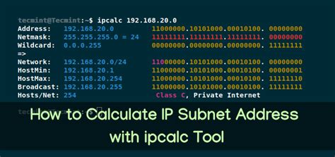 How To Calculate Ip Subnet Address With Ipcalc Tool Laptrinhx