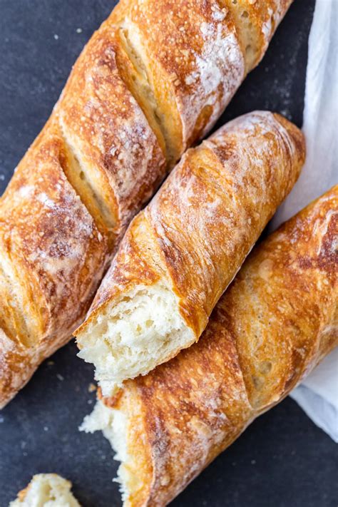 Baguette The Easiest Recipe Momsdish