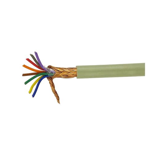 Cabo Manga X Awg Blindado Em Malha Bt Bege Instrufiber