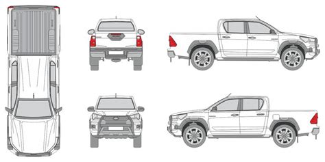 Toyota Hilux Vehicle Templates Unleashed Toyota Hilux Toyota