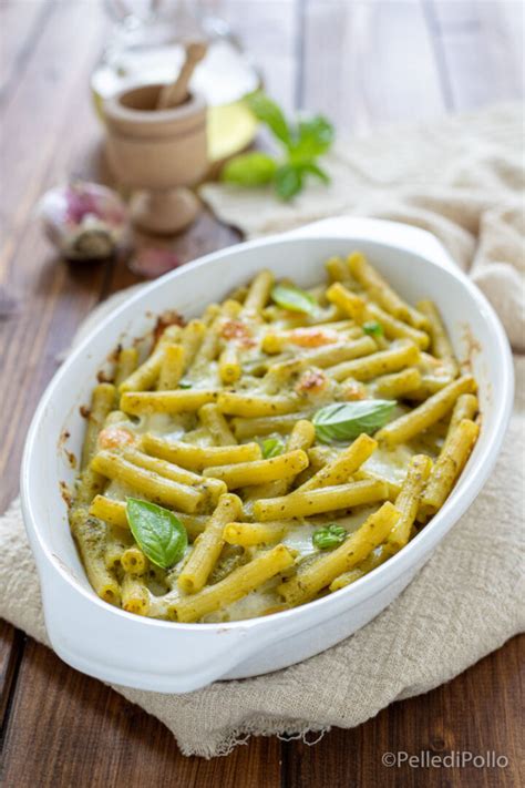 Pasta Al Forno Con Pesto E Ricotta Gustosa E Velocissima