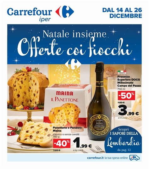 Volantino Carrefour Natale 2021 14 12 26 12 2021 Rabato