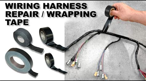 Wiring Harness Repair Wrapping Tape How To Re Tape An Old Harness