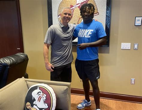 Four Star LB Ethan Pritchard Locked In With FSU After His Official