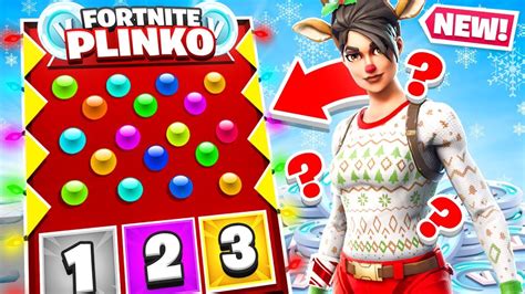 PLINKO for Our Load Out! *NEW* Game Mode in Fortnite - YouTube