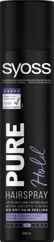 Syoss Pure Hold Haarspray 300 Ml Bol