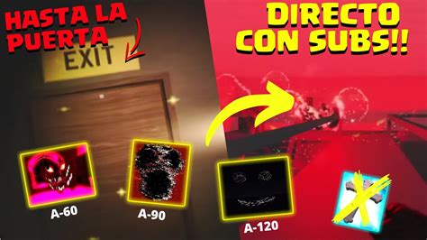 HABITACIÓN SECRETA DOORS DIRECTO CON SUBS HASTA CUMPLIR EL LOGRO MÁS