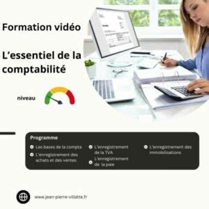 Formation Vid O L Essentiel De La Comptabilit