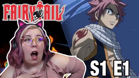 FIRST TIME WATCHING FAIRY TAIL Fairy Tail Episode 1 Reaction Zamber