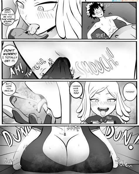 Rule 34 Black And White Cleavage Comic Feelaxart Female Gentle Femdom Giantess Hatsume Mei