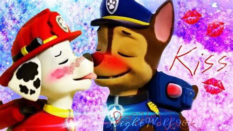 Chasexmarshall Chase Paw Patrol Paw Art Up Pixar