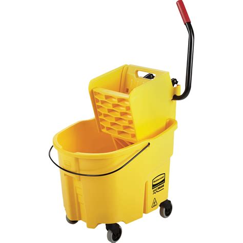 Rubbermaid Ensemble De Seau Pour Vadrouille Et Essoreuse Wavebrake