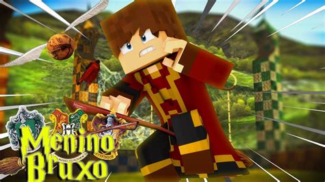 Minecraft AULA DE QUADRIBOL Menino Bruxo Harry Potter 02