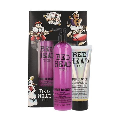 Tigi Bed Head Dumb Blonde Pacco Regalo Shampoo Ml Cura Per Capelli Ml Parfimo It