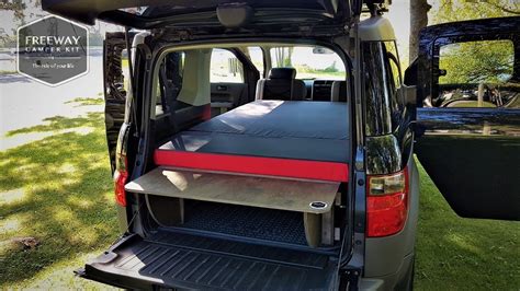 Honda Element Camping