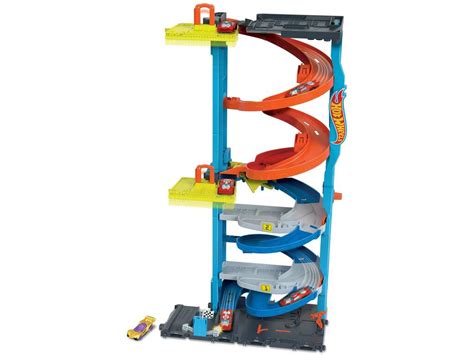 Hot Wheels City Torre De Carreras Transformable Mattel HKX Juguetilandia