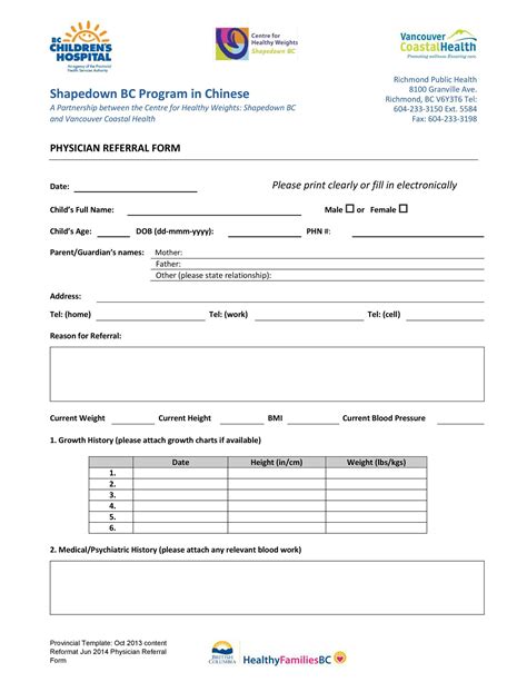 Referral Form Template Fill Out And Sign Printable Pdf Template Signnow