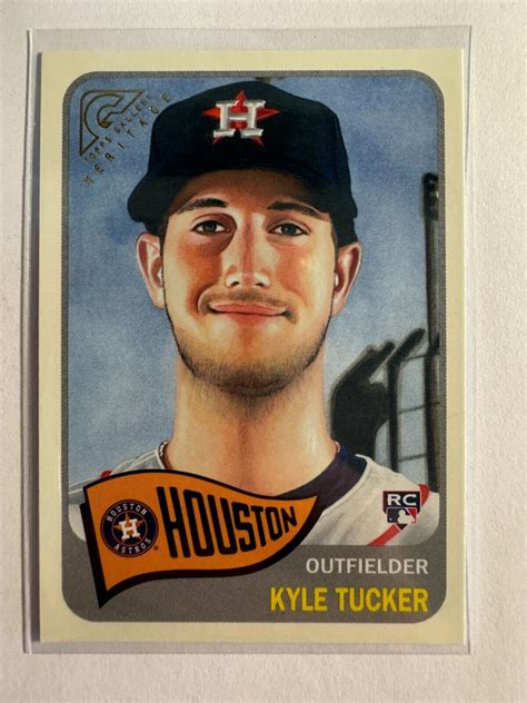 K Topps Gallery Heritage Ht Kyle Tucker Ebay