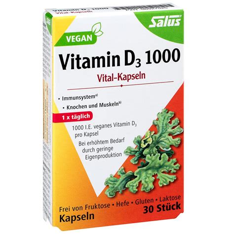 Salus Vitamin D Vital Kapseln St Shop Apotheke