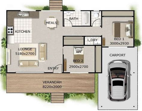 Diseños de casas pequeñas y cómodas