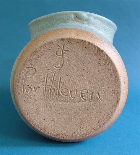 Graham Fern Porthleven Pottery Gf Mark Pottery Marks California