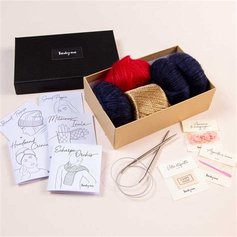 Diamond Knitting Box - Tricotez-moi Knitting kit