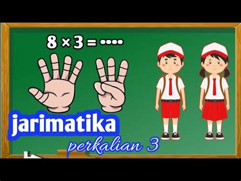 Cara Menghitung Perkalian 3 Menggunakan Jari Jarimatika Part 2 YouTube