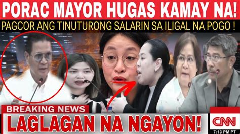 Naku Laglagan Na Porac Mayor Hugas Kamay Na Pagcor Tinuturong