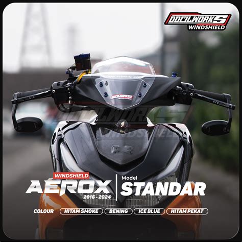 Docilworks Visor WIndshield STANDAR AEROX Lazada Indonesia